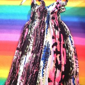 Shoulder Tie Summer Dress